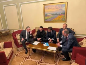 Володимир Зеленський та представники Європи
